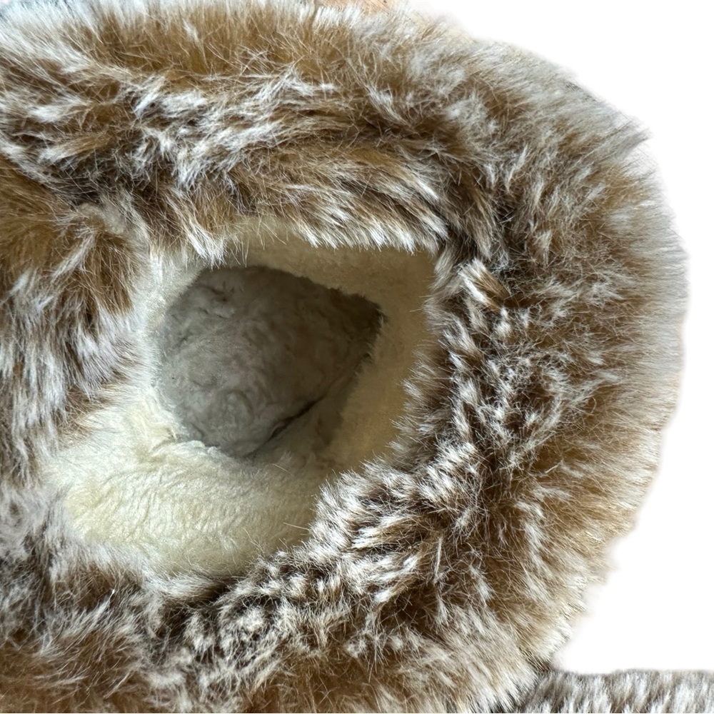 Furry Mid-Calf Winter Slip-On Boots - Picture 9 of 14